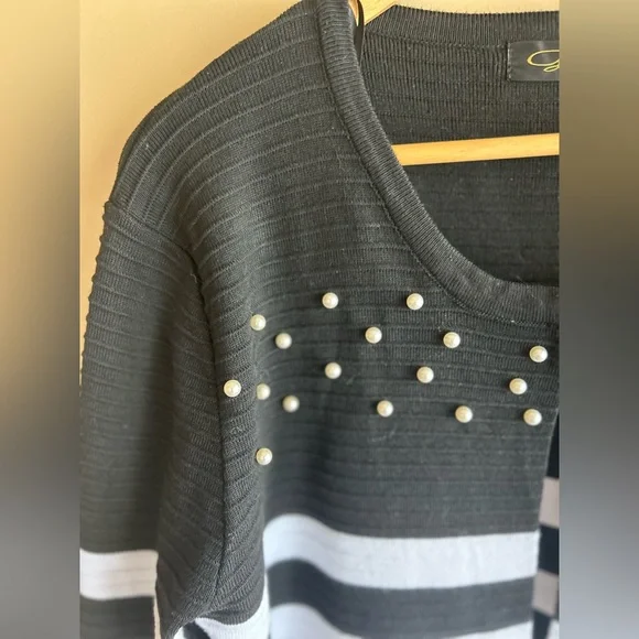 Goa pearl embellished long cardigan - Picture 3 of 13